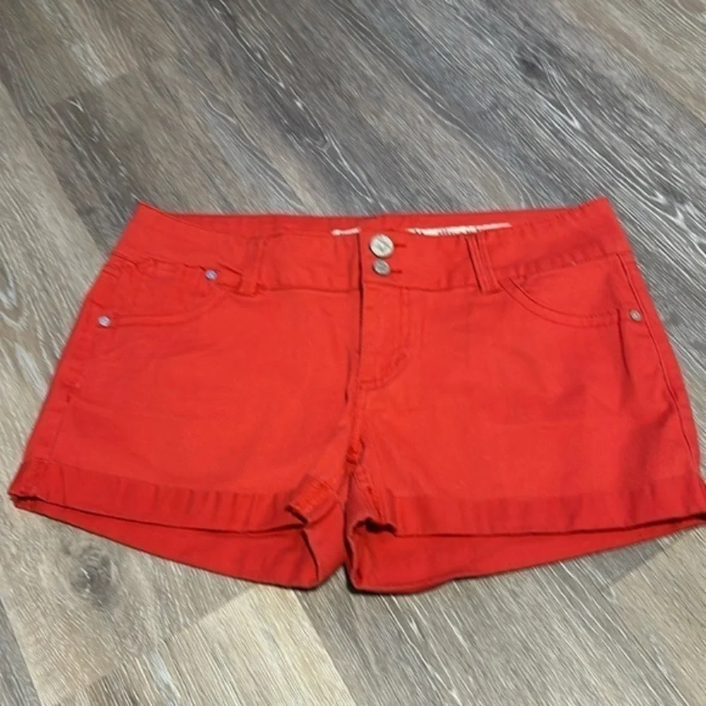 Vintage Indigo rein size 11 mini shorts vintage y2k Red - Picture 2 of 3
